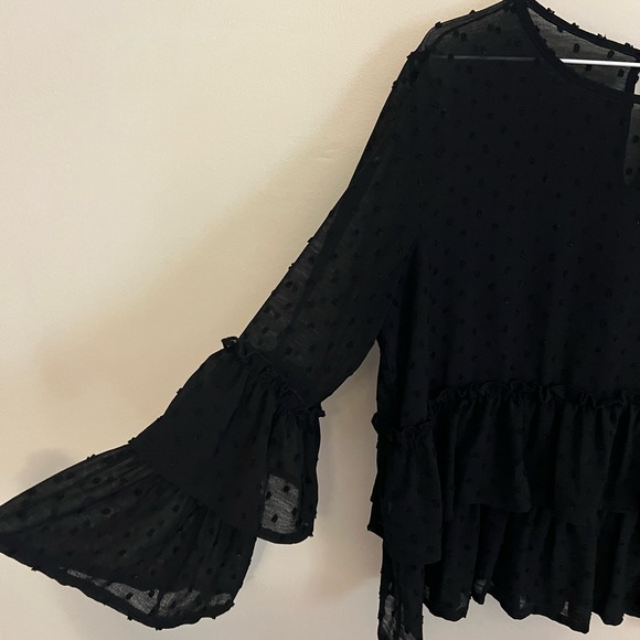 Soprano Size Large Ruffle Shirt - Picture 4 of 4